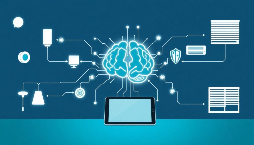 Умный дом для бизнеса: автоматизация офисных пространств - иллюстрация