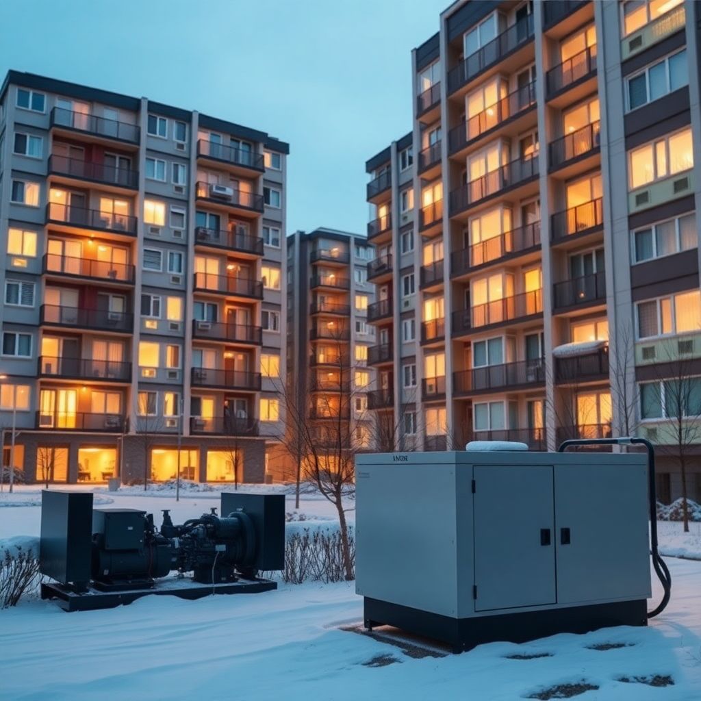 Генераторы резервного питания в ЖКХ: роль, надежность и бесперебойная работа
