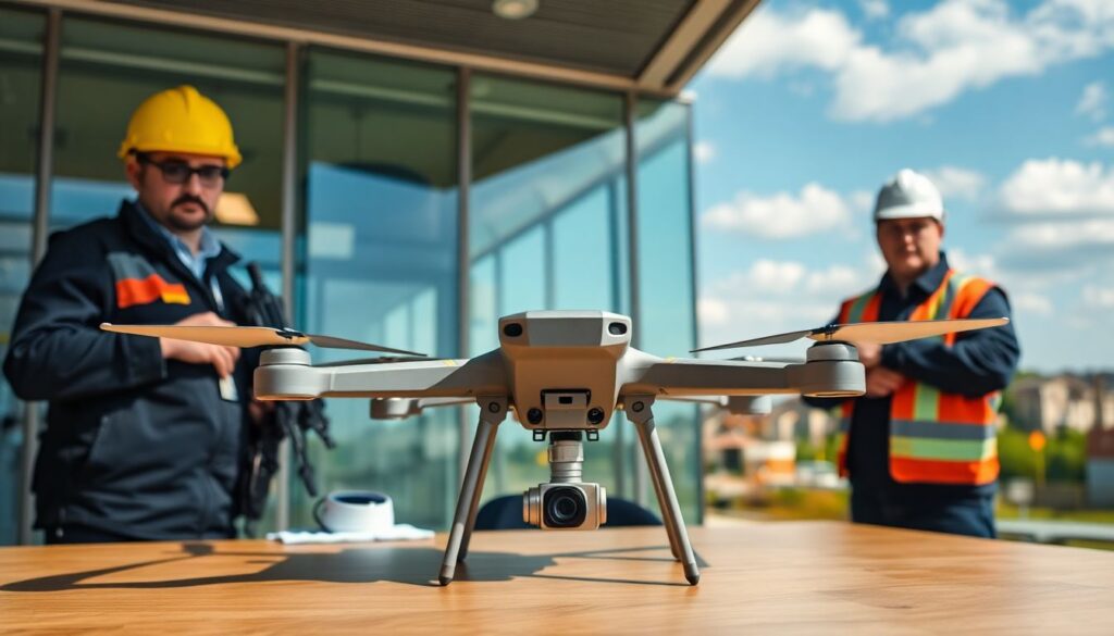 Дроны в строительстве: применения и регуляторика - иллюстрация