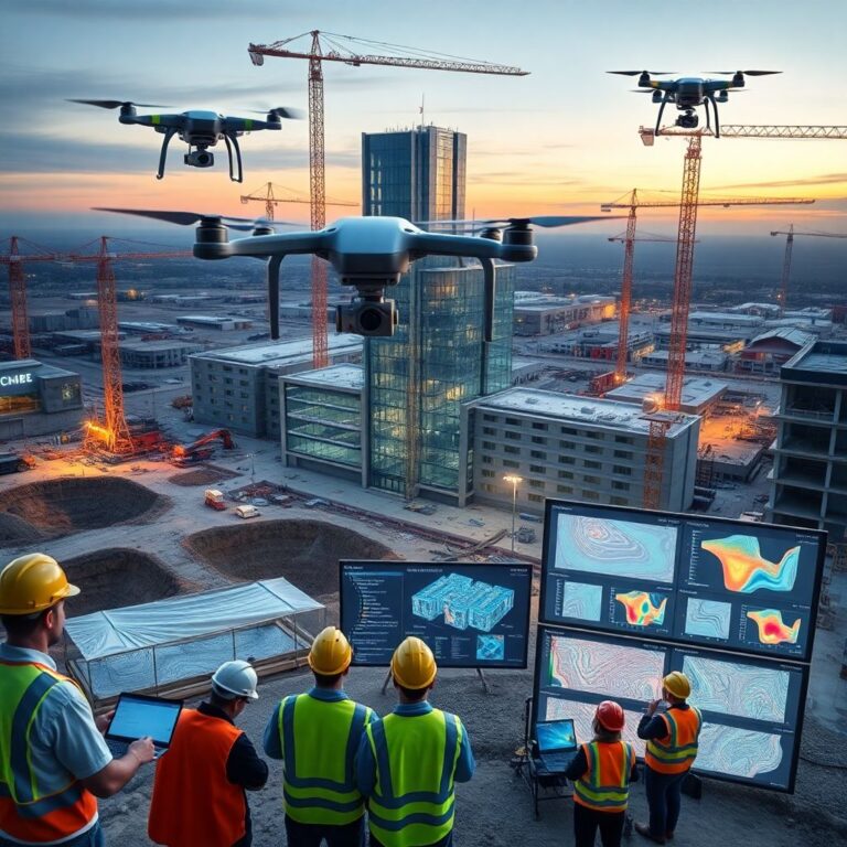 Дроны в строительстве: ключевые применения и действующая регуляторика