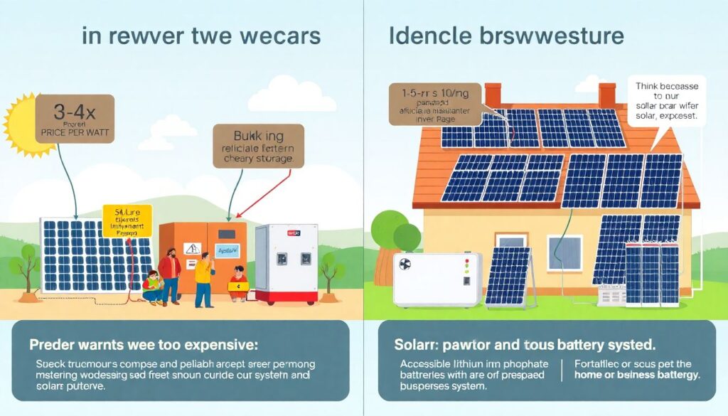 Интеграция солнечных панелей в домовую инфраструктуру: практические решения - иллюстрация