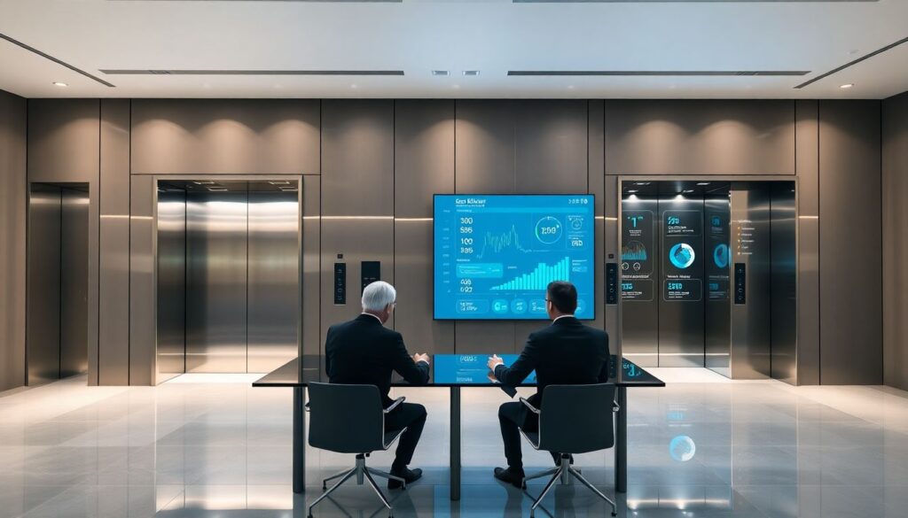 Умные лифты и система автоматизации здания: тренды 2025 - иллюстрация