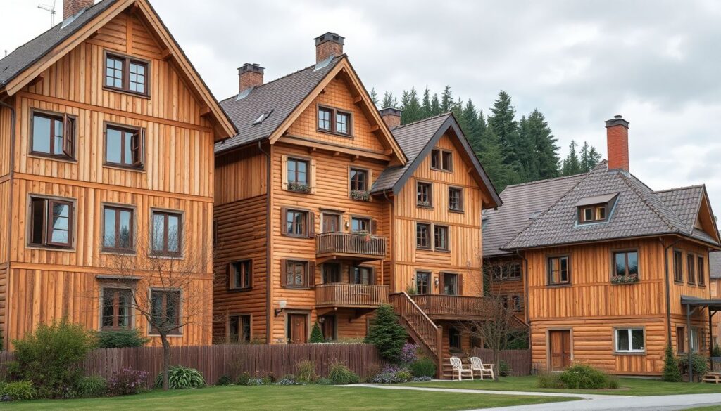 Эко-материалы в строительстве: влияние на экологический след дома - иллюстрация